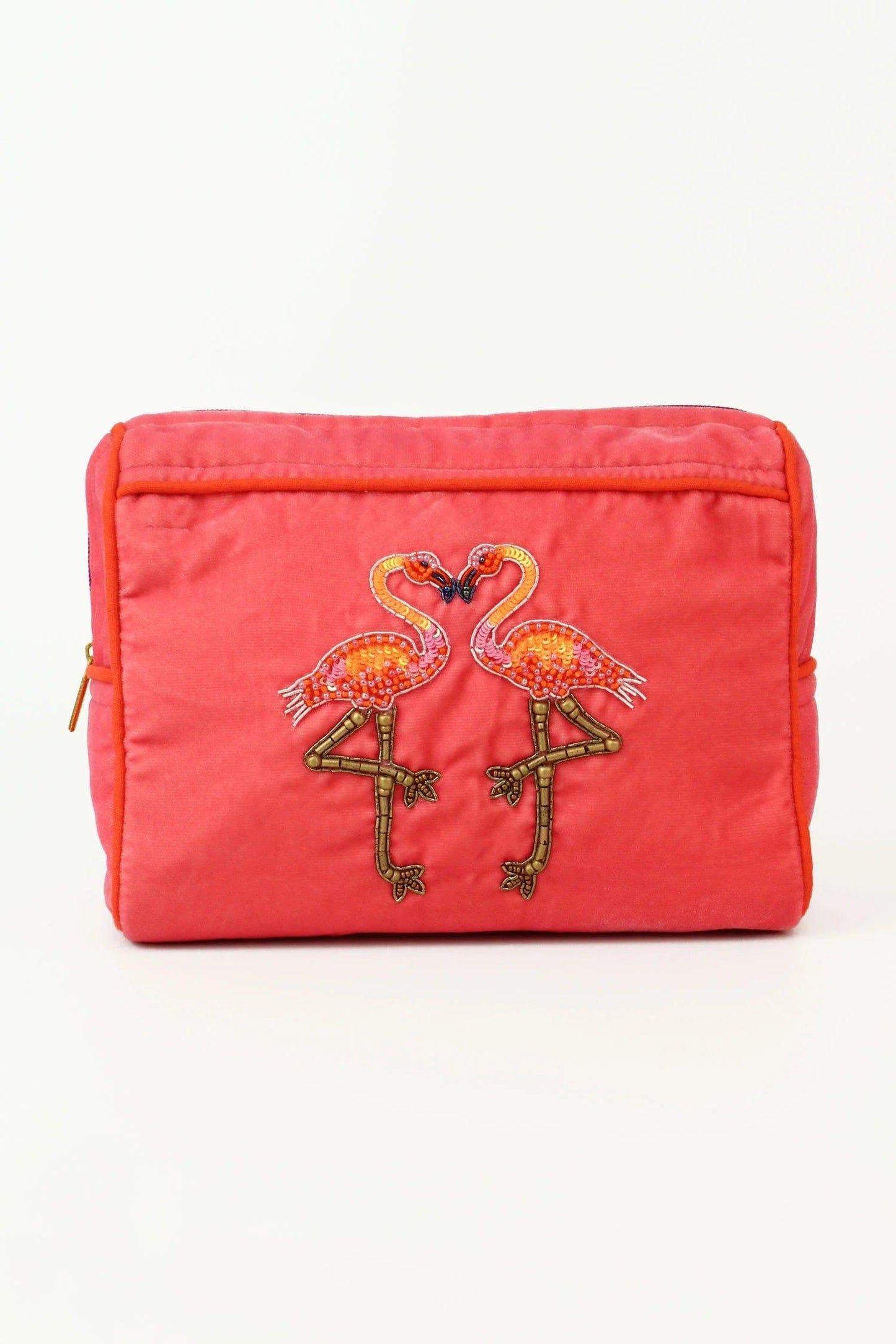 My Doris Pink Flamingo Make-up Bag