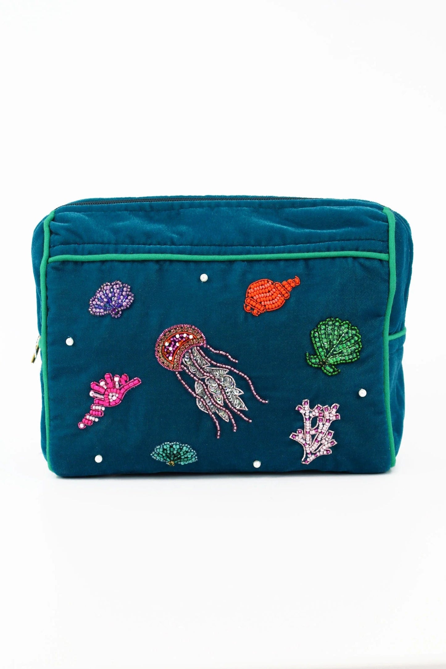 My Doris Toiletry & Cosmetic Bags Blue Sea Theme Make Up Bag