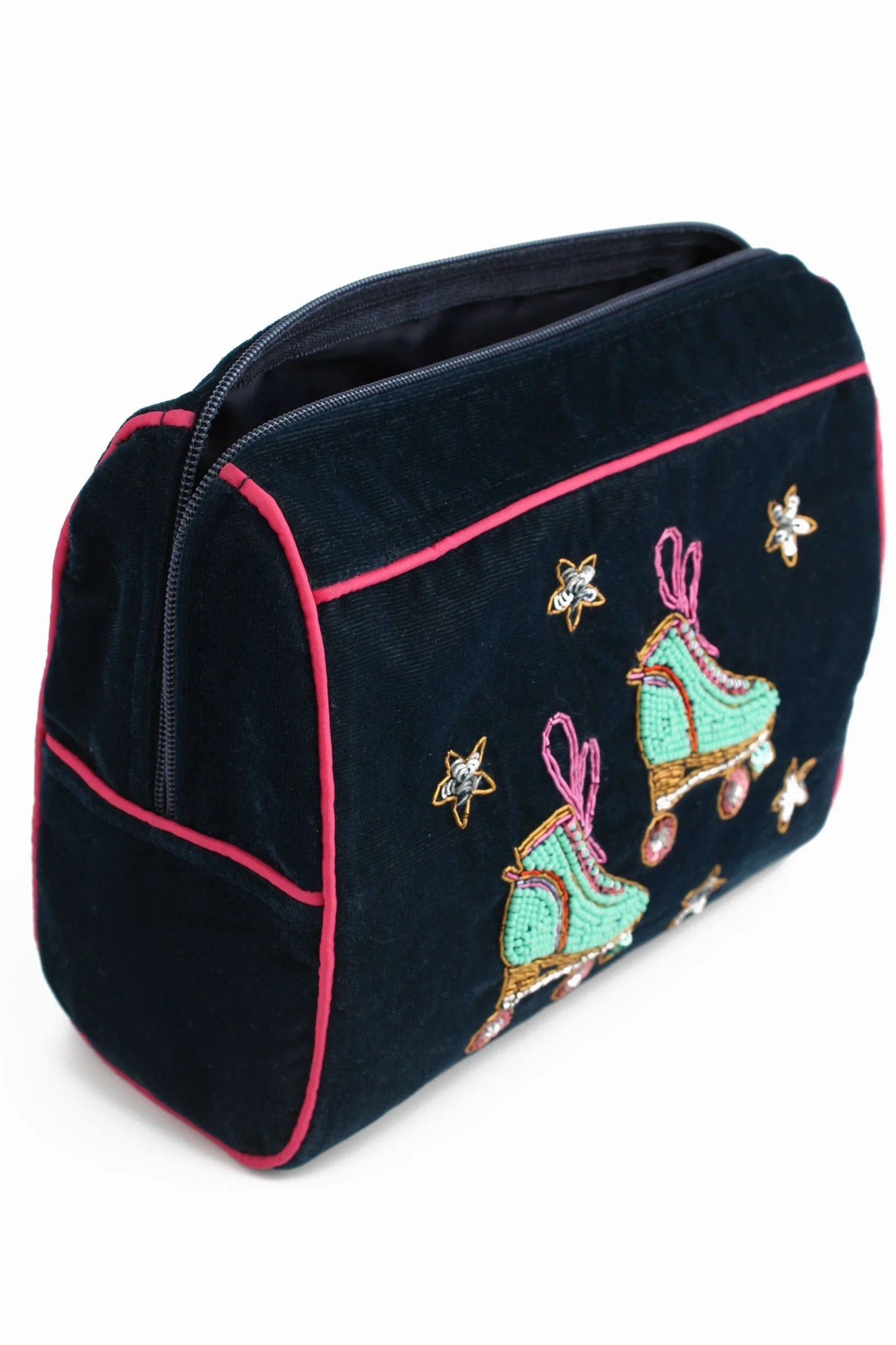 My Doris Toiletry & Cosmetic Bags Roller Skates and Stars Medium Pouch