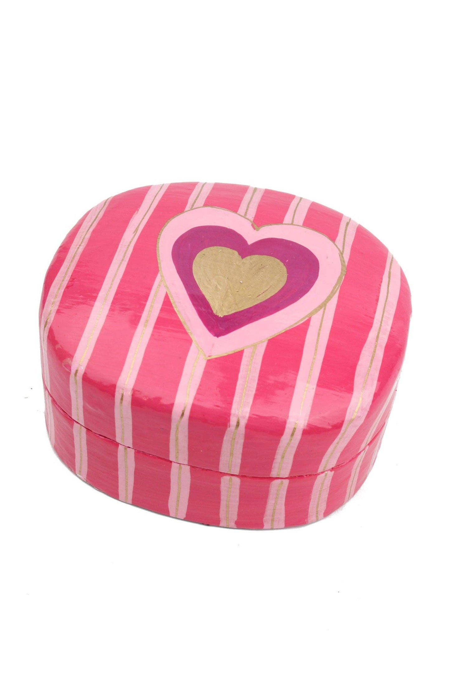 My Doris Trinkets PINK HEART TRINKET BOX