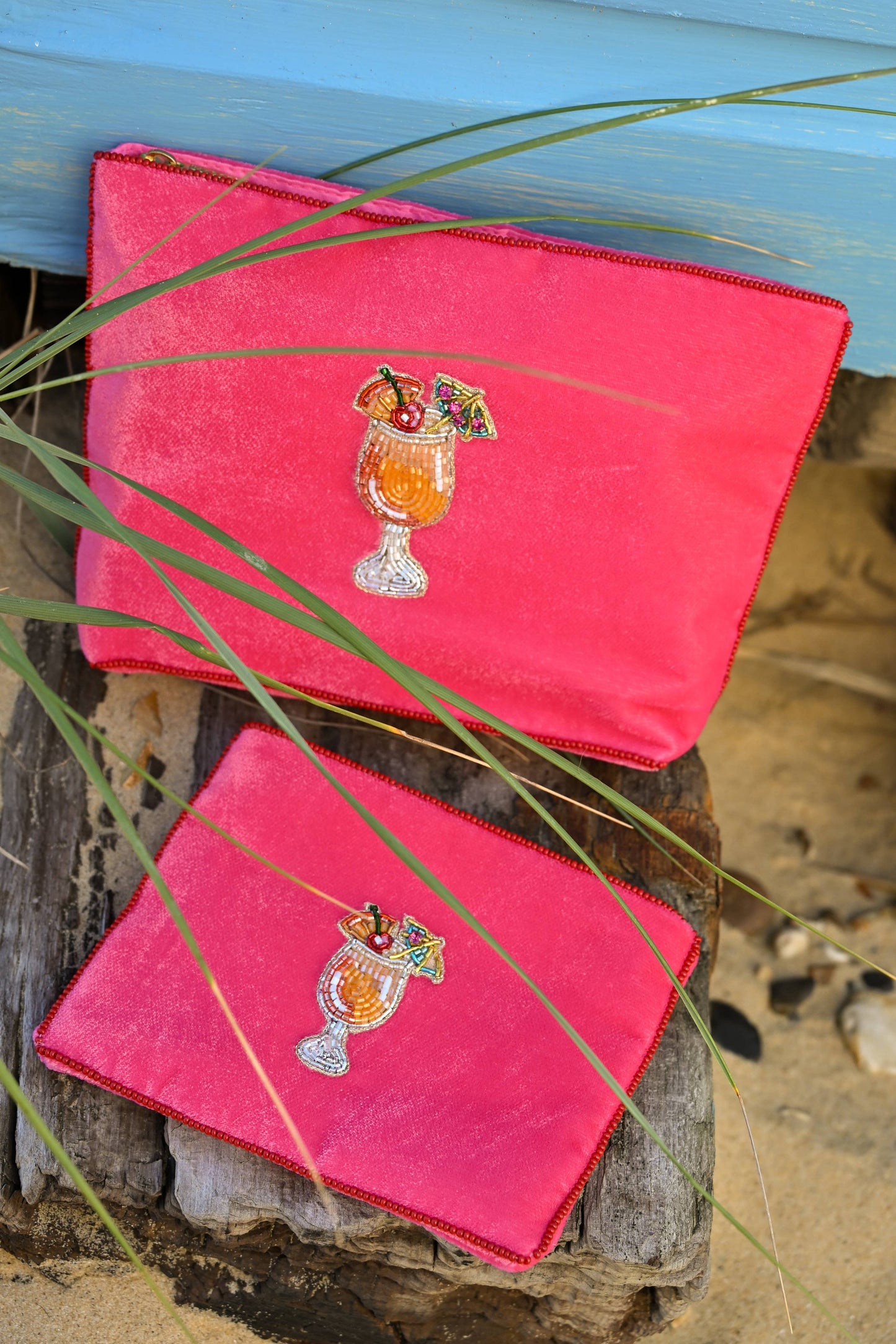 My Doris UMBRELLA COCKTAIL SMALL POUCH