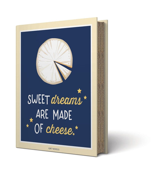 My Gifts Trade Gifts 3-piece Cheese Set - 2 Knives + Round Acacia Cutting Board In Gift Novel Gift Box