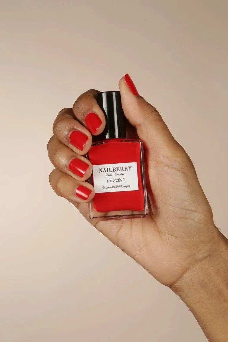 Nailberry Nail Varnish Nailberry L’Oxygéné Oxygenated Nail Polish - Rouge
