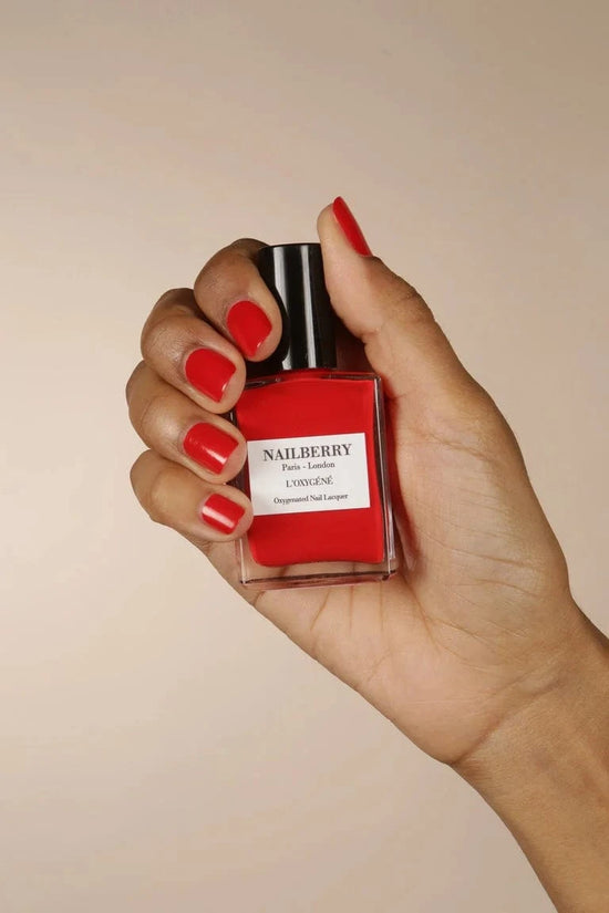 Nailberry Nail Varnish Nailberry L’Oxygéné Oxygenated Nail Polish - Rouge