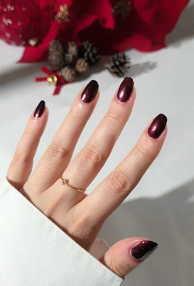 Nailberry Nail Varnish Nailberry L’Oxygéné Oxygenated Nail Polish - Very Merry Merlot