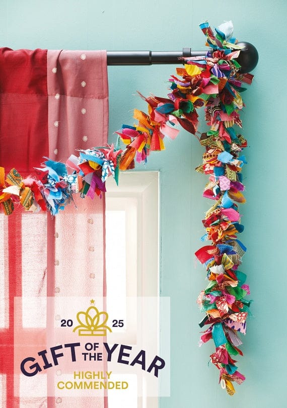 Namaste Room Decor Recycled Sari Eco Tinsel/Garland - Multi