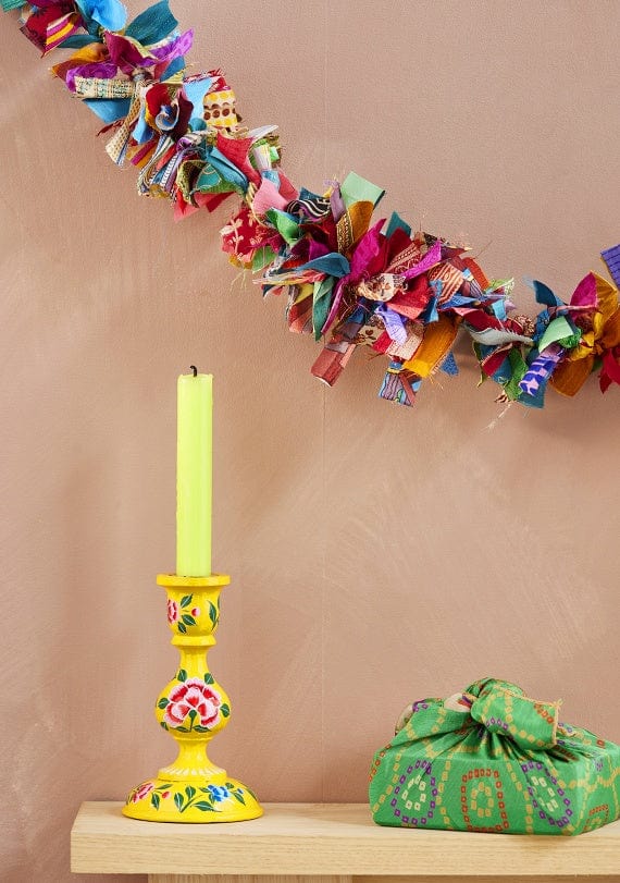 Namaste Room Decor Recycled Sari Eco Tinsel/Garland - Multi