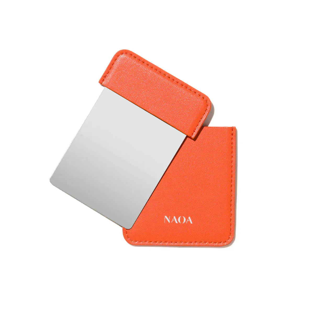 NAOA Compact Mirrors Orange Vegan Slim-frame Mirror