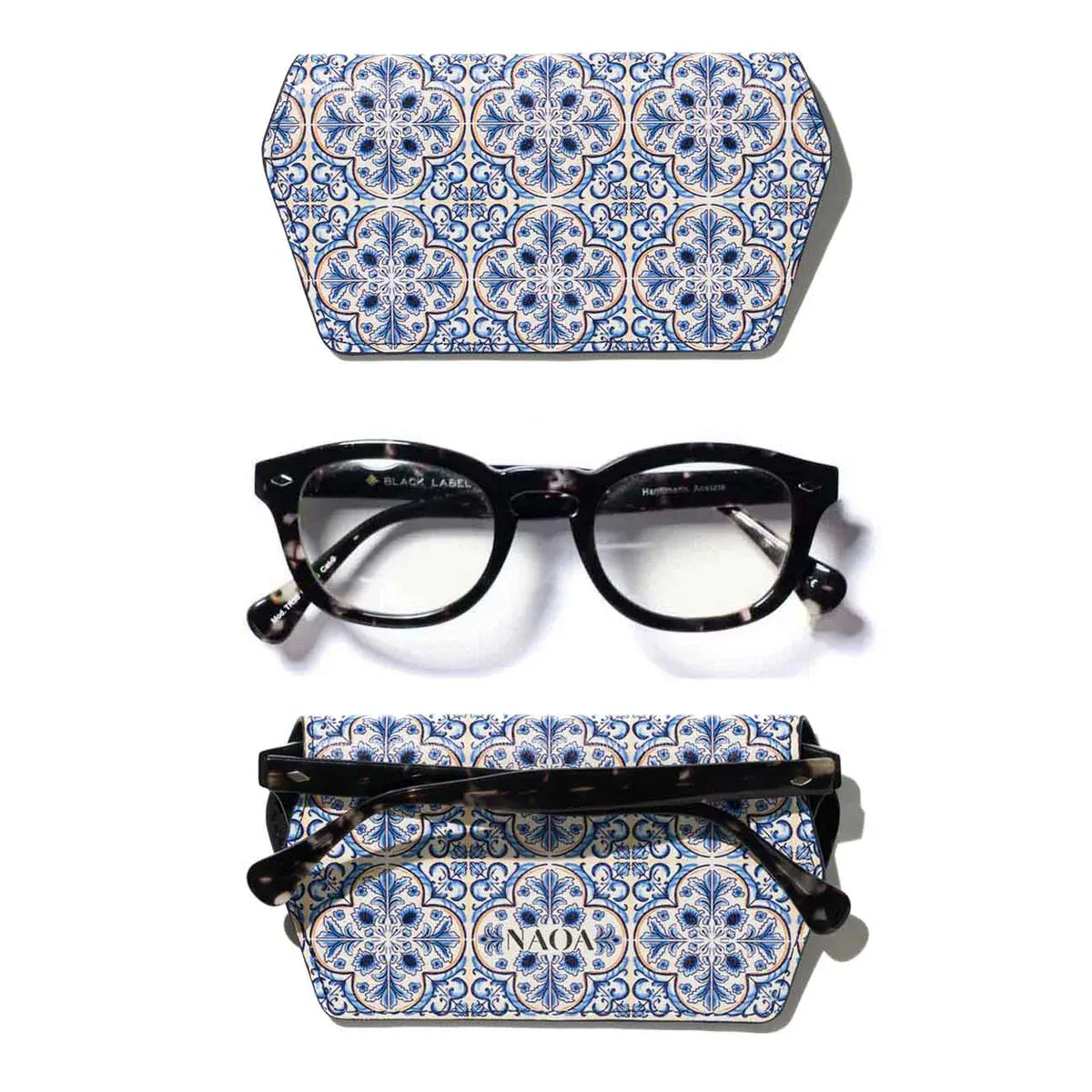 NAOA Eyewear Accessories Slim Glasses Case - Patterned