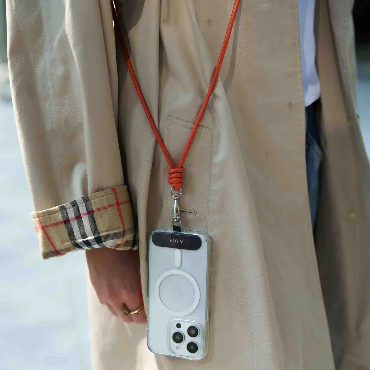 NAOA Phone Strap Cross Body Vegan Phone Strap
