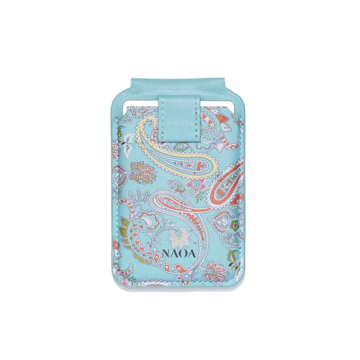 NAOA Wallets Paisley Vegan Wallet - Magsafe Stand