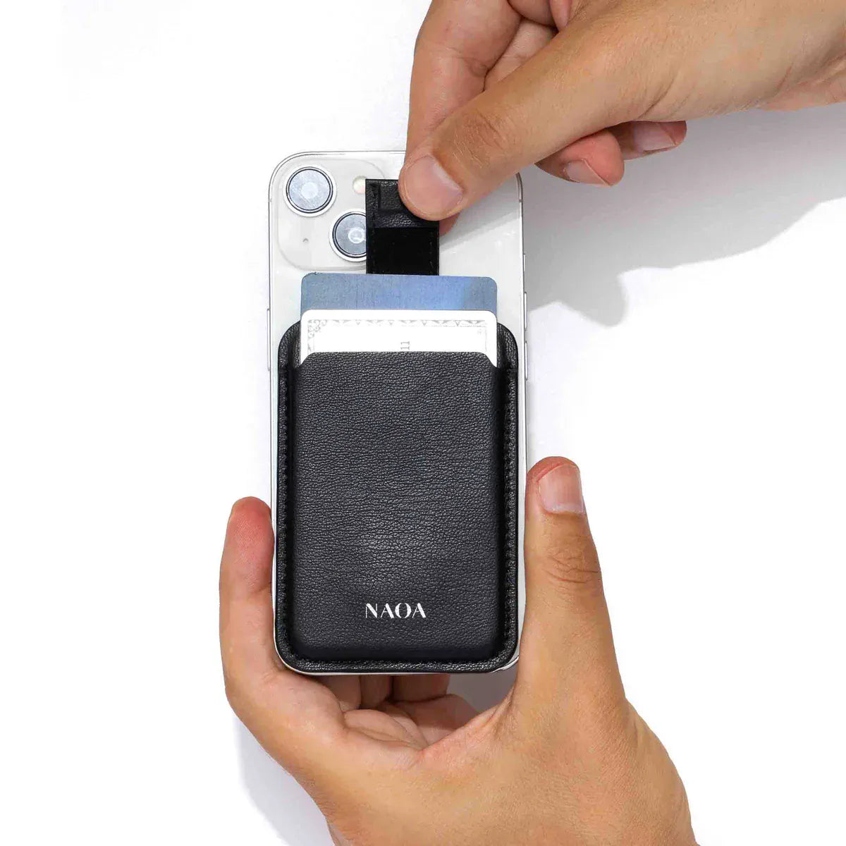 NAOA Wallets Vegan Wallet - Magsafe Stand
