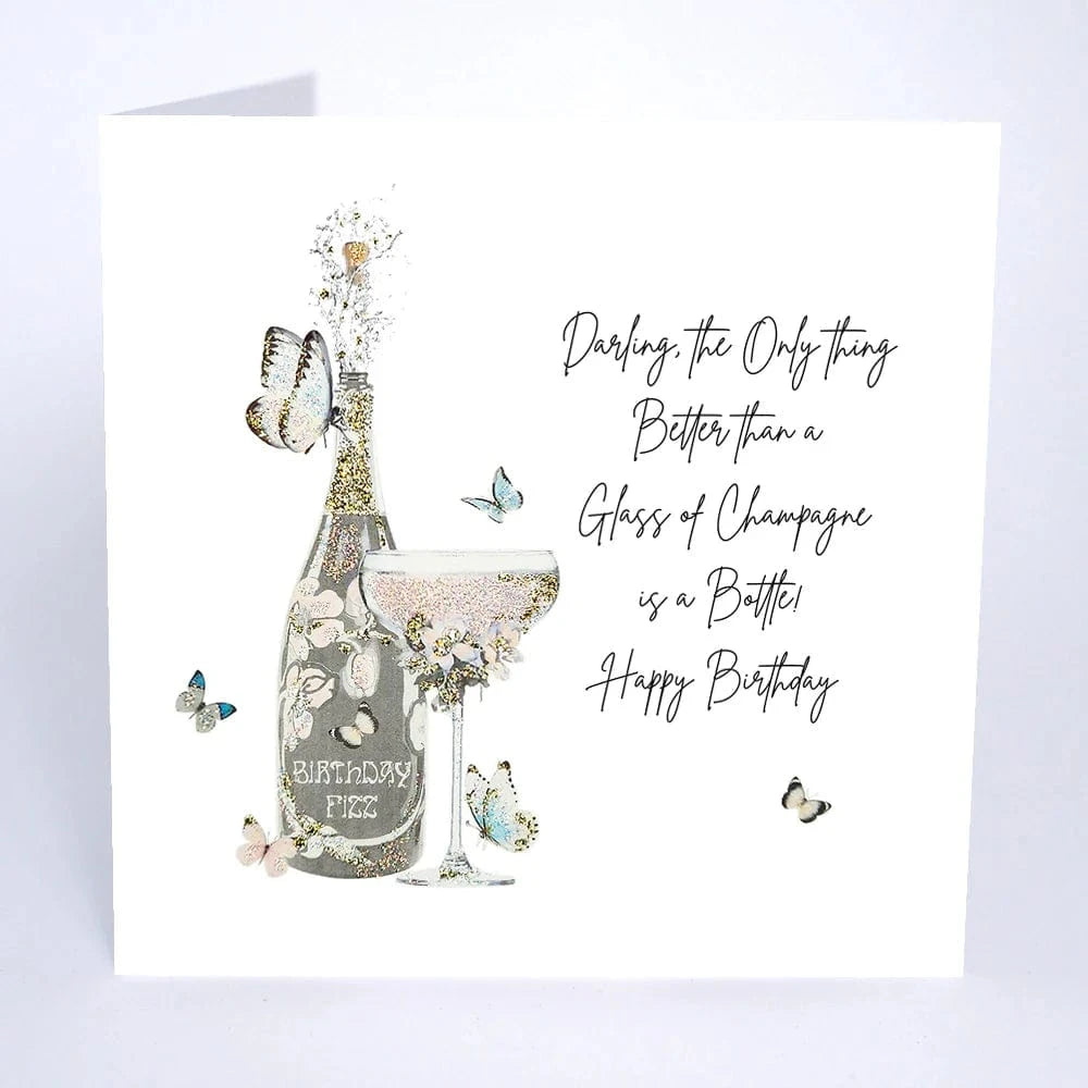 NELLIE&DOVE Greetings Cards Better Than Champagne Card