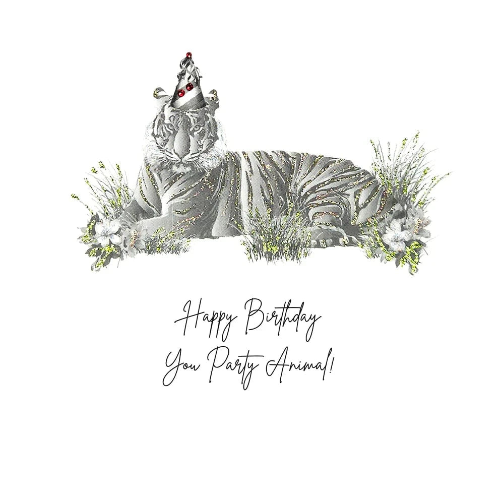 NELLIE&DOVE Greetings Cards Happy Birthday You Party Animal! Greetings Card
