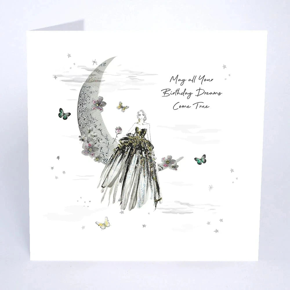NELLIE&DOVE Greetings Cards May All Your Birthday Dreams Come True Greetings Card