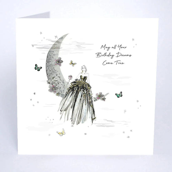 NELLIE&DOVE Greetings Cards May All Your Birthday Dreams Come True Greetings Card