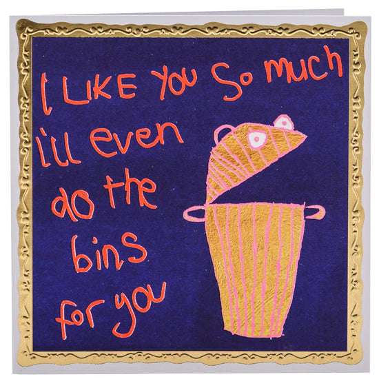 NELLIE&DOVE I Like You So Much, Greetings Card