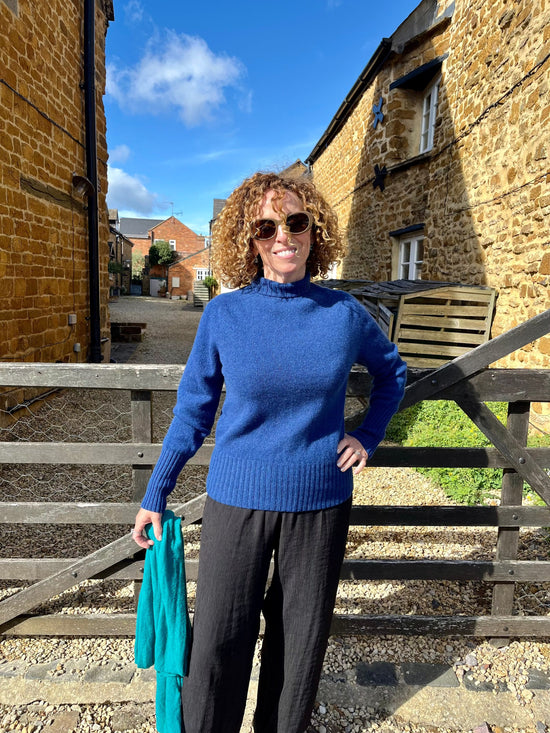 NELLIE&DOVE Jumpers Glenfinnan Ribbed Roll Neck Jumper in Noss