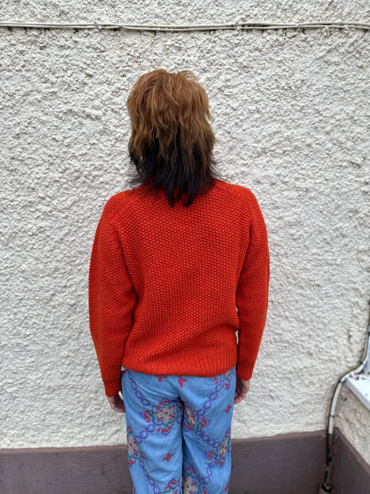 NELLIE & DOVE Knitwear Number One Jumper in Furnace