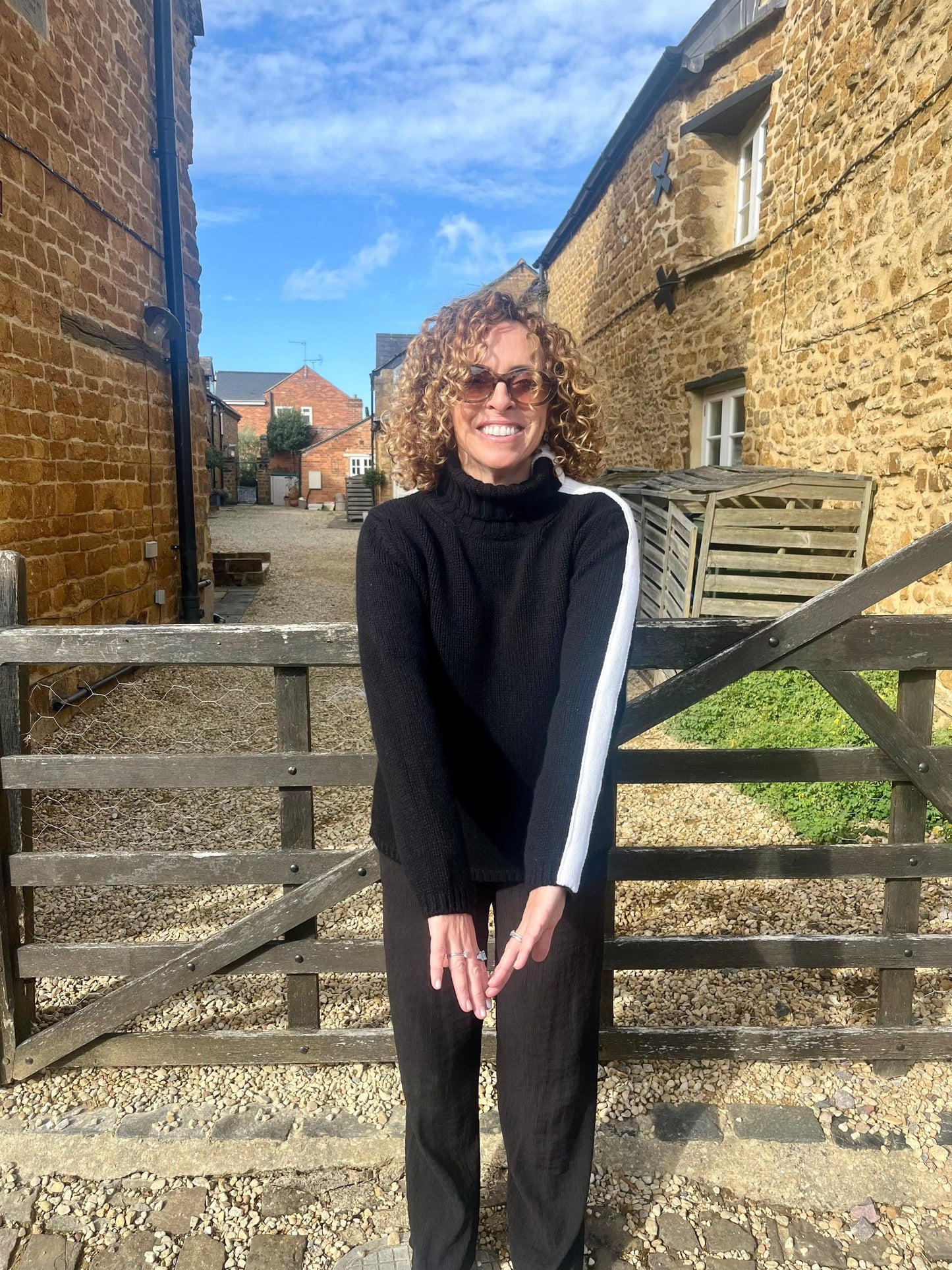 NELLIE & DOVE Knitwear The Eclipse Stripe Knit