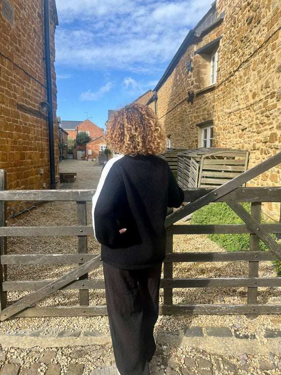 NELLIE & DOVE Knitwear The Eclipse Stripe Knit