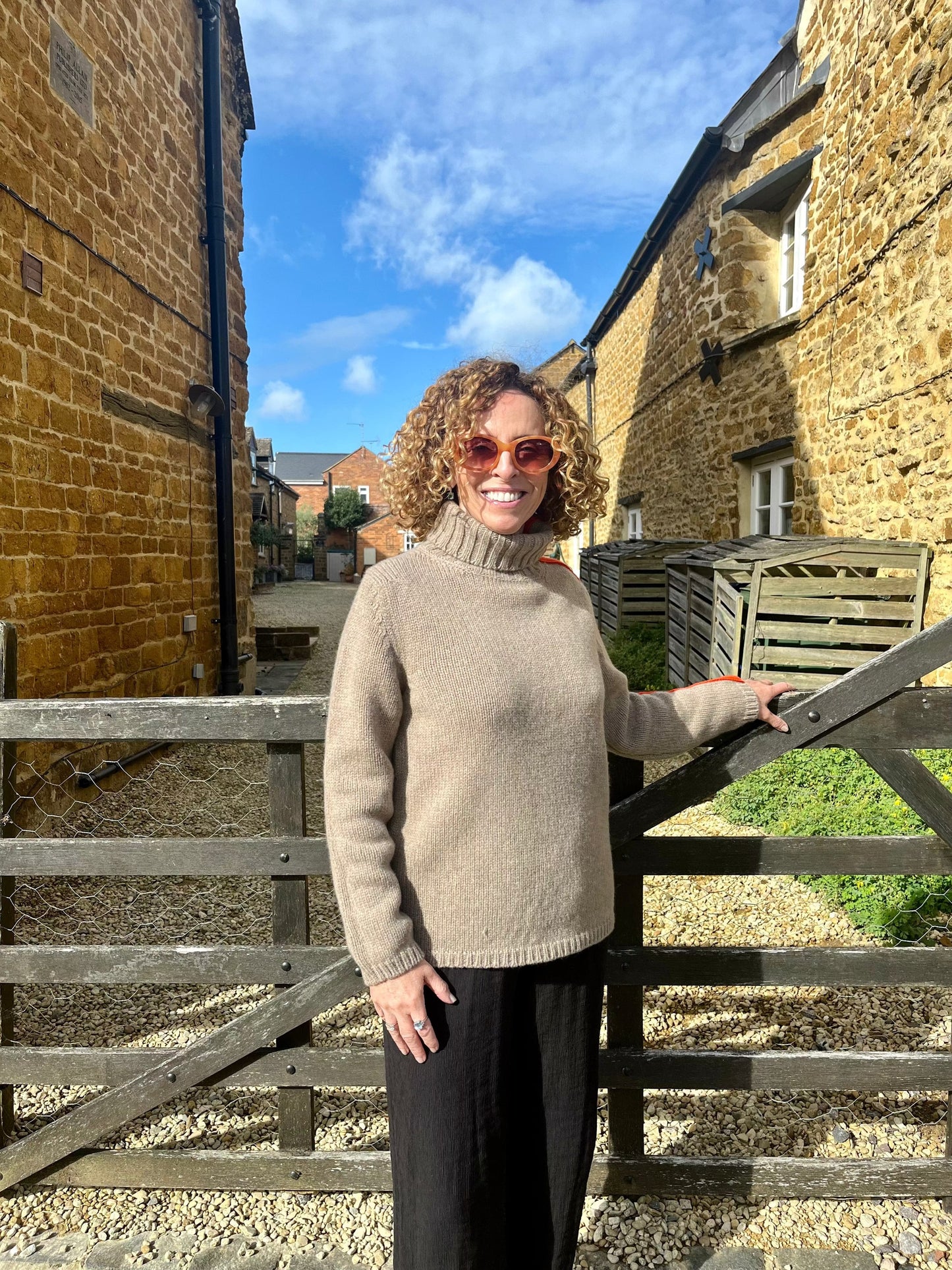 NELLIE & DOVE Knitwear The Ember Stripe Knit