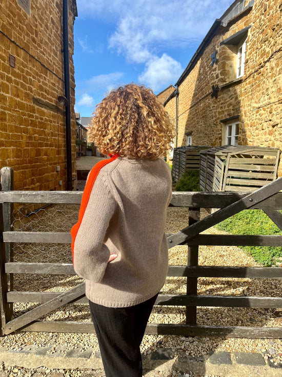 NELLIE & DOVE Knitwear The Ember Stripe Knit