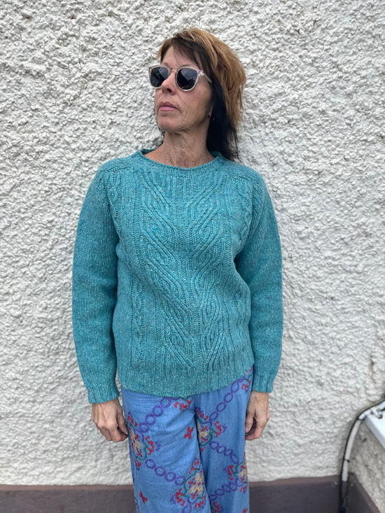 NELLIE & DOVE Knitwear Uist Twisted Cable Jumper
