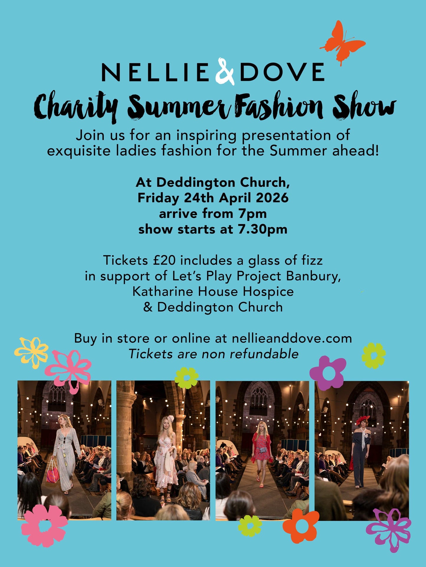 NELLIE & DOVE Nellie & Dove's Charity Summer Fashion Show 2026