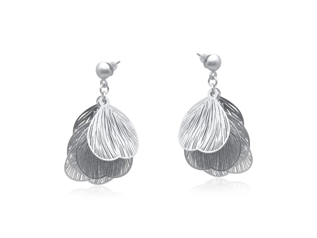 Nellie's Nuggets Earrings Cluster Earrings in Silver