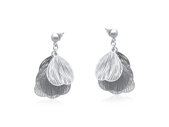 Nellie's Nuggets Earrings Cluster Earrings in Silver
