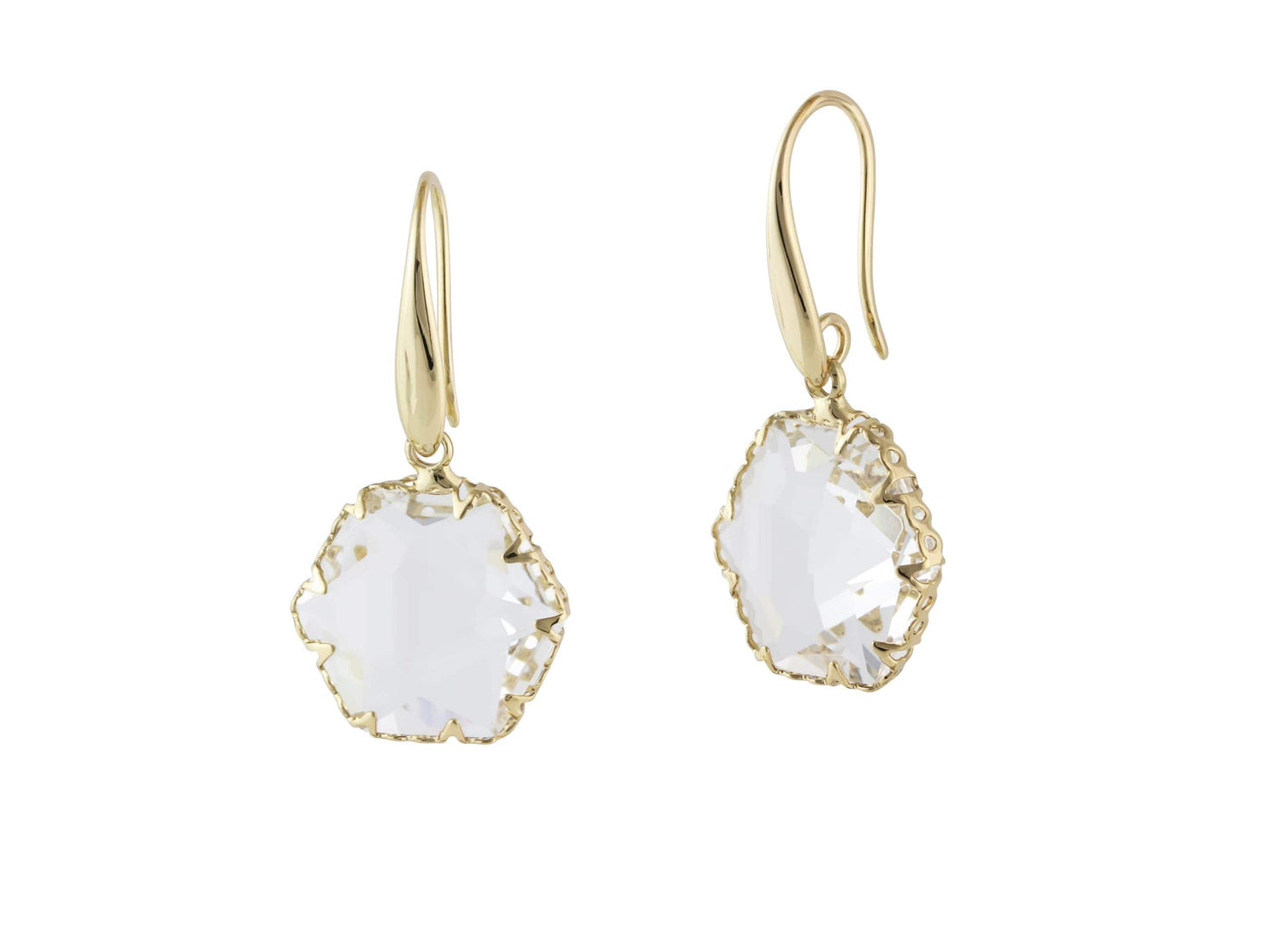 Nellie's Nuggets Earrings Crystal Halo Earrings