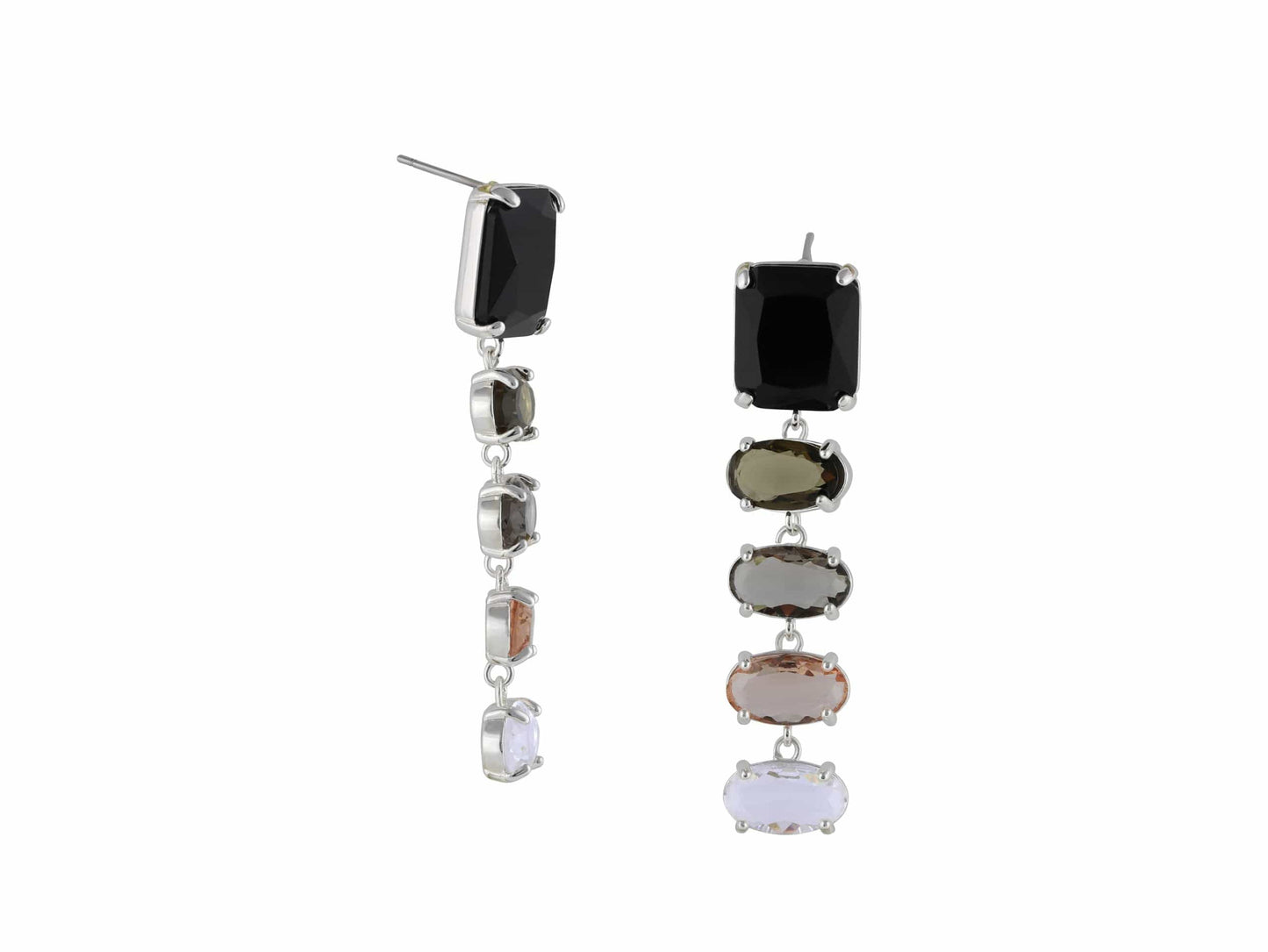 Nellie's Nuggets Earrings Midnight Cascade Earrings