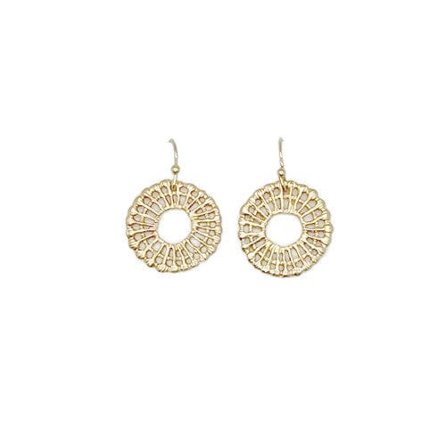 Nellie's Nuggets Earrings Polo Gold Earrings