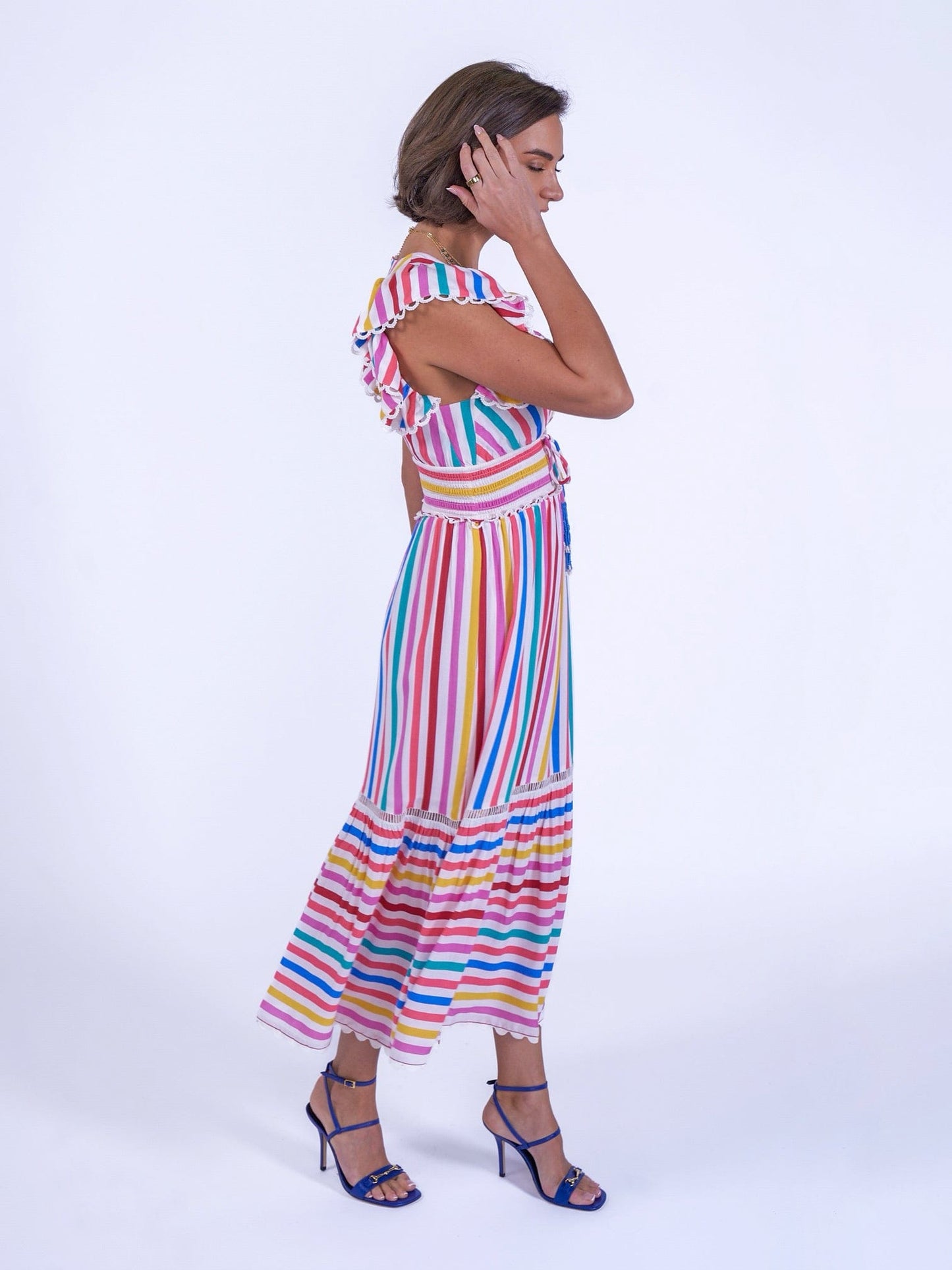New Day Originals Dresses Misha Dress in Candy Stripe
