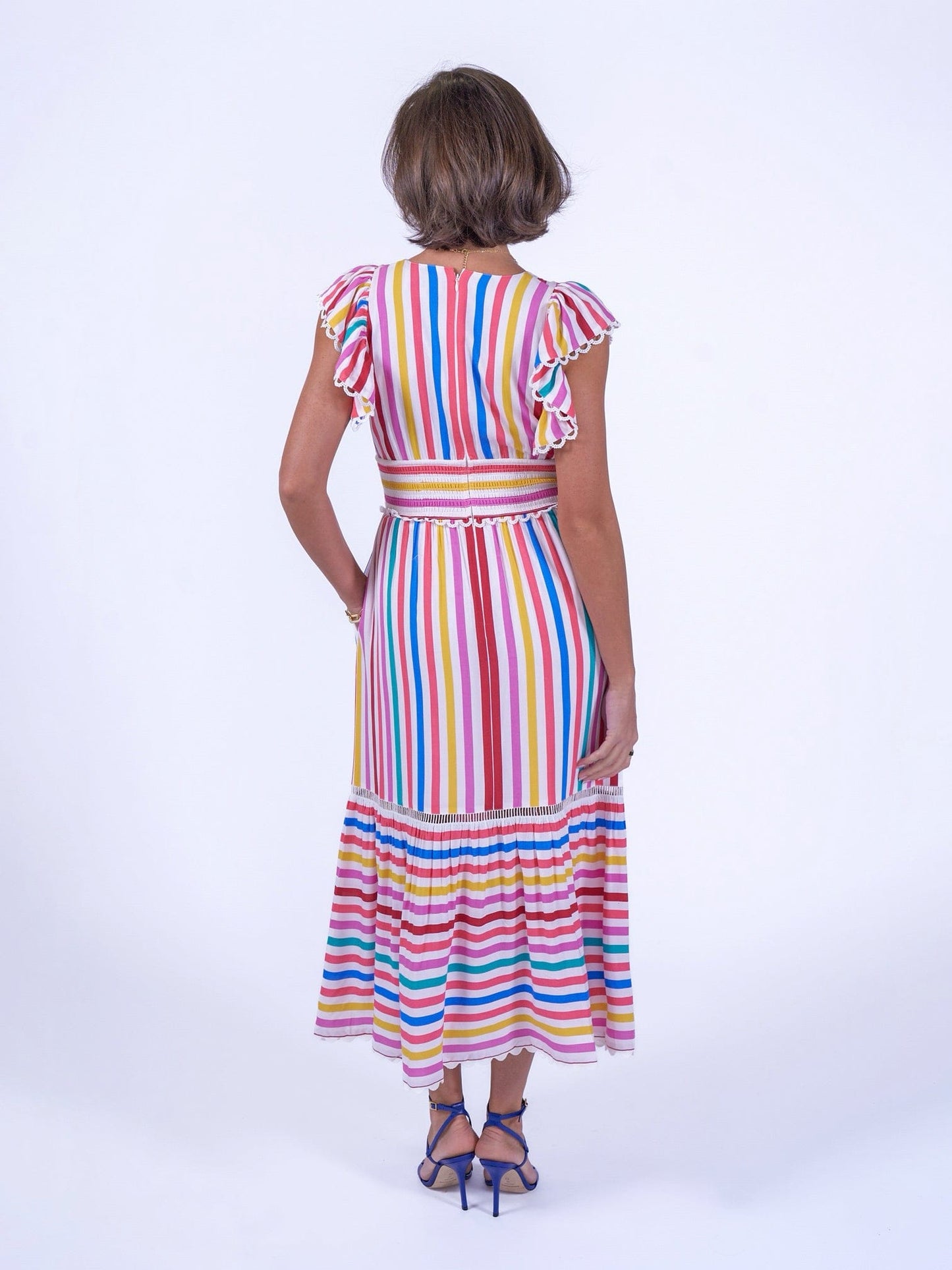 New Day Originals Dresses Misha Dress in Candy Stripe