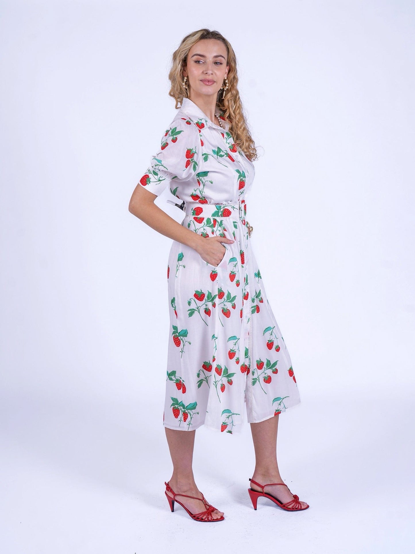 New Day Originals Dresses Sydney Dress in Strawberry