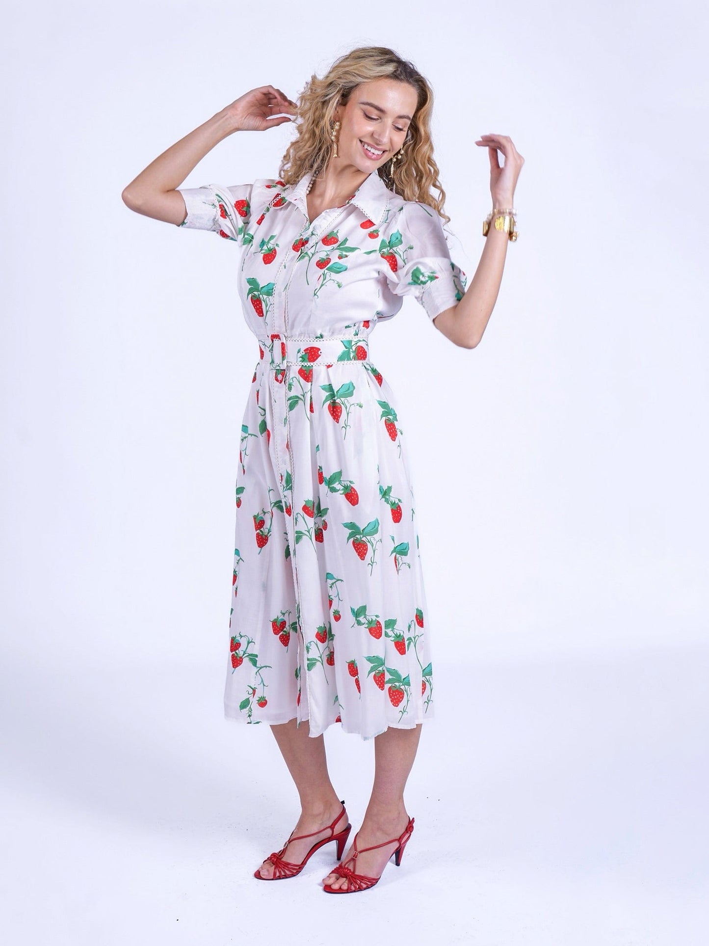 New Day Originals Dresses Sydney Dress in Strawberry