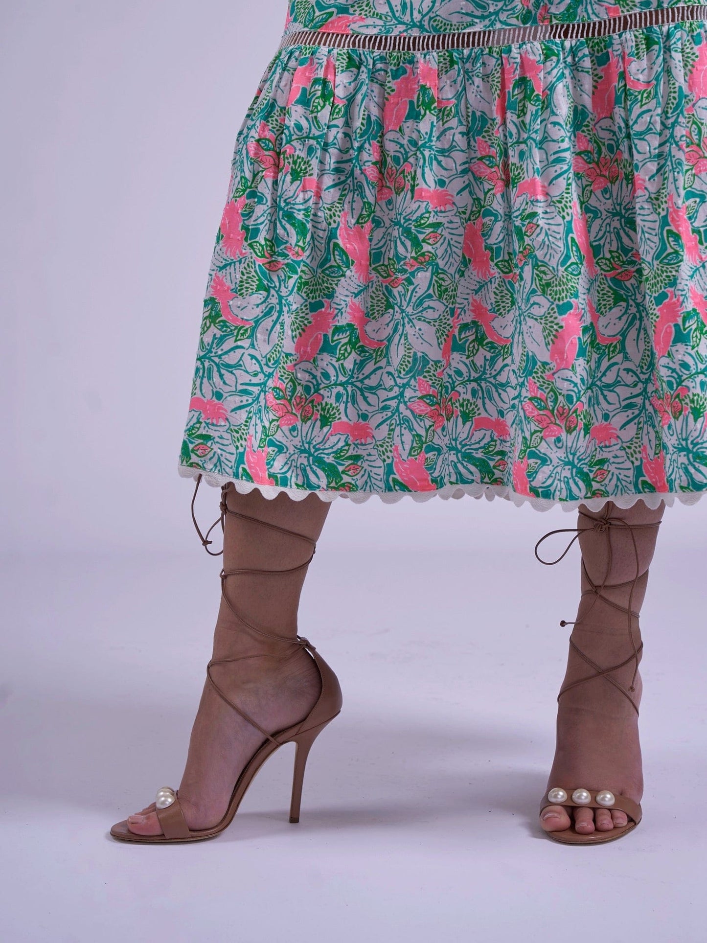 New Day Originals Misha Dress in Pink Parrot