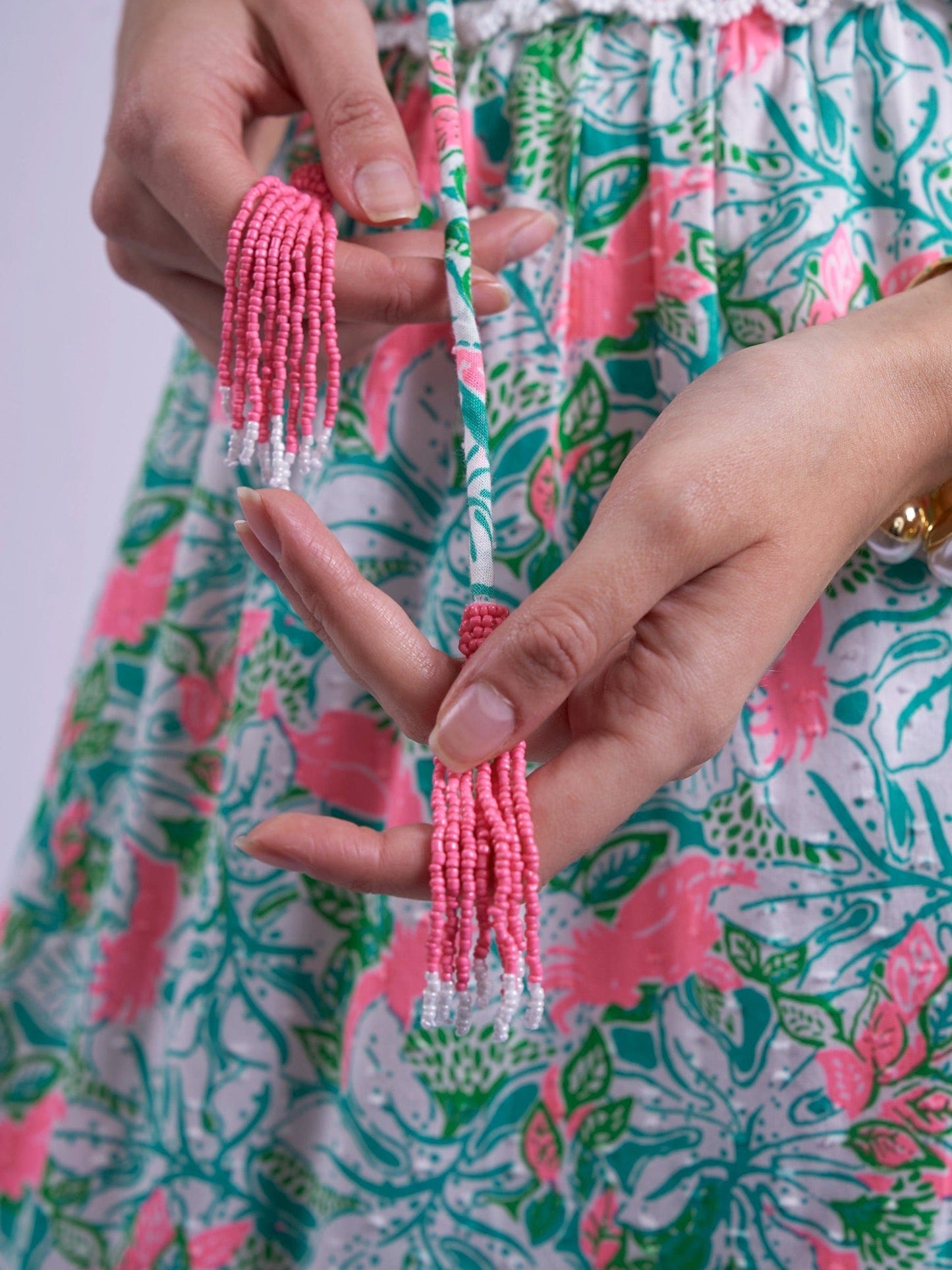 New Day Originals Misha Dress in Pink Parrot