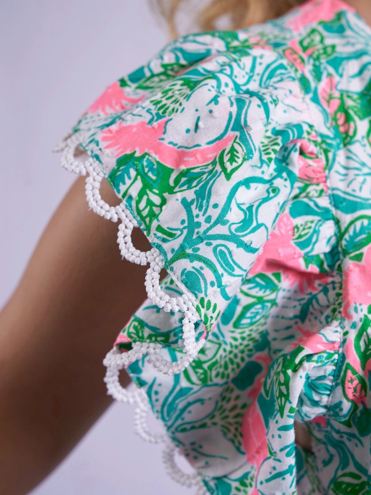 New Day Originals Misha Dress in Pink Parrot