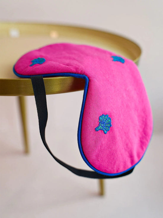 Nimo with Love Sleep Mask Ginkgo on Pink