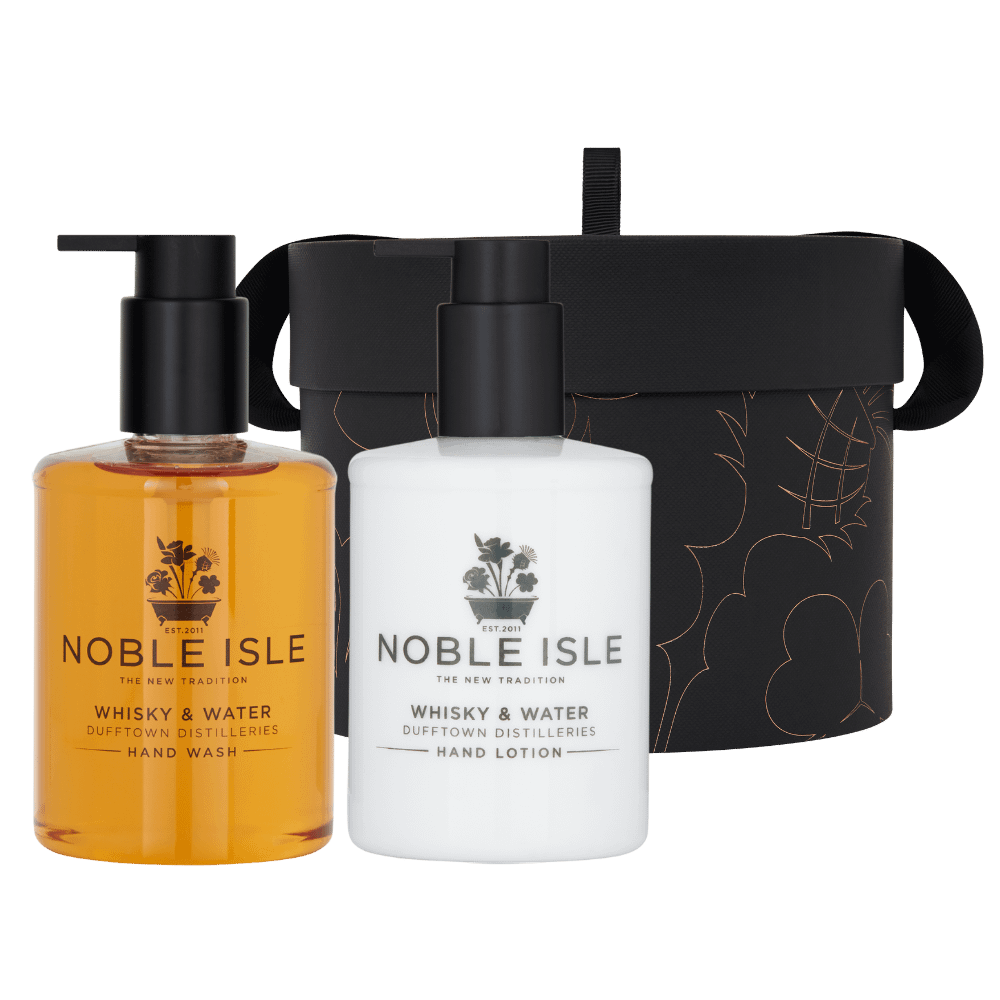 Noble Isle Bath & Body Whisky & Water Hand Duo