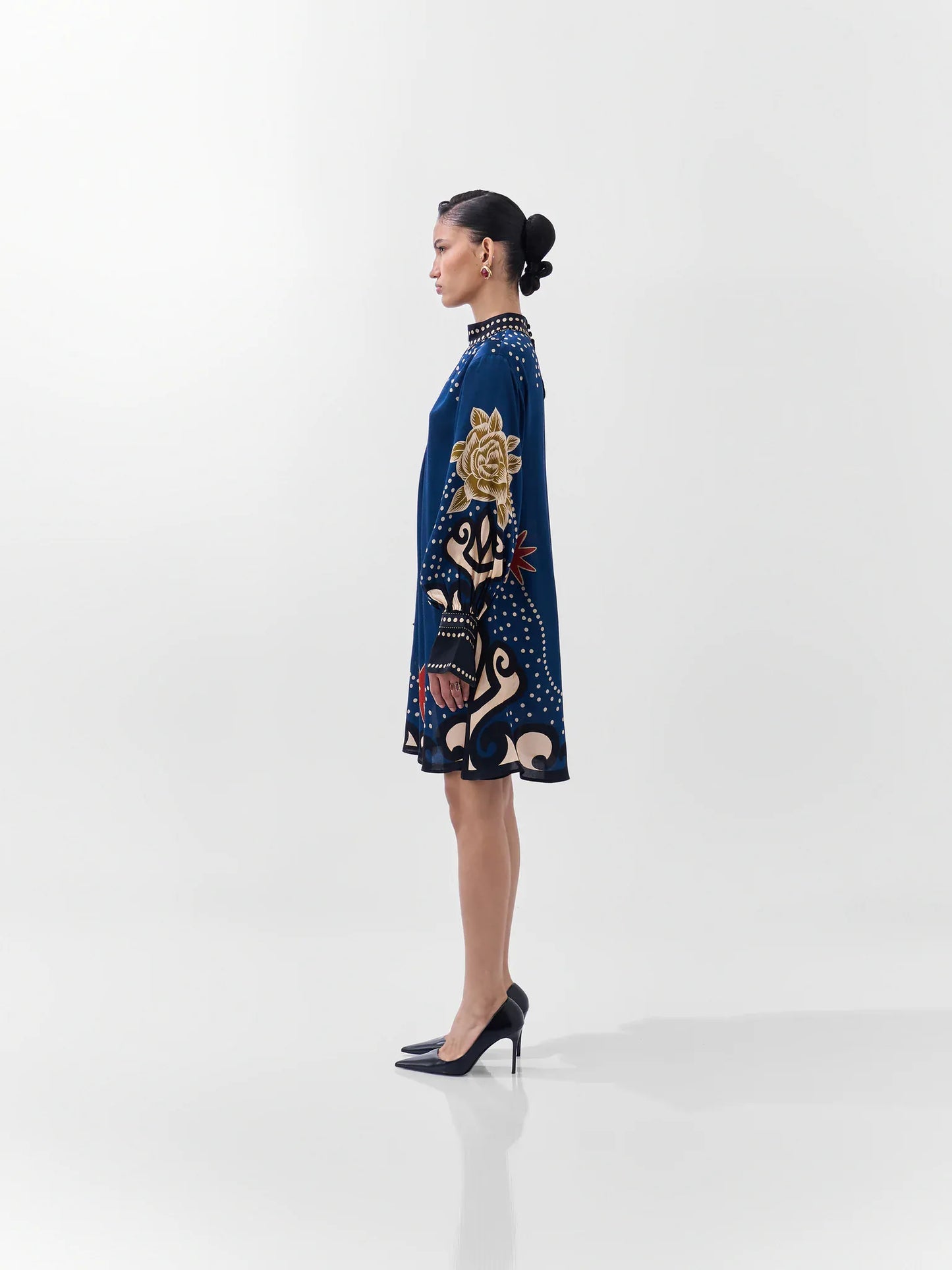 NOIB Dresses Amber Mini Dress in  Old Rose