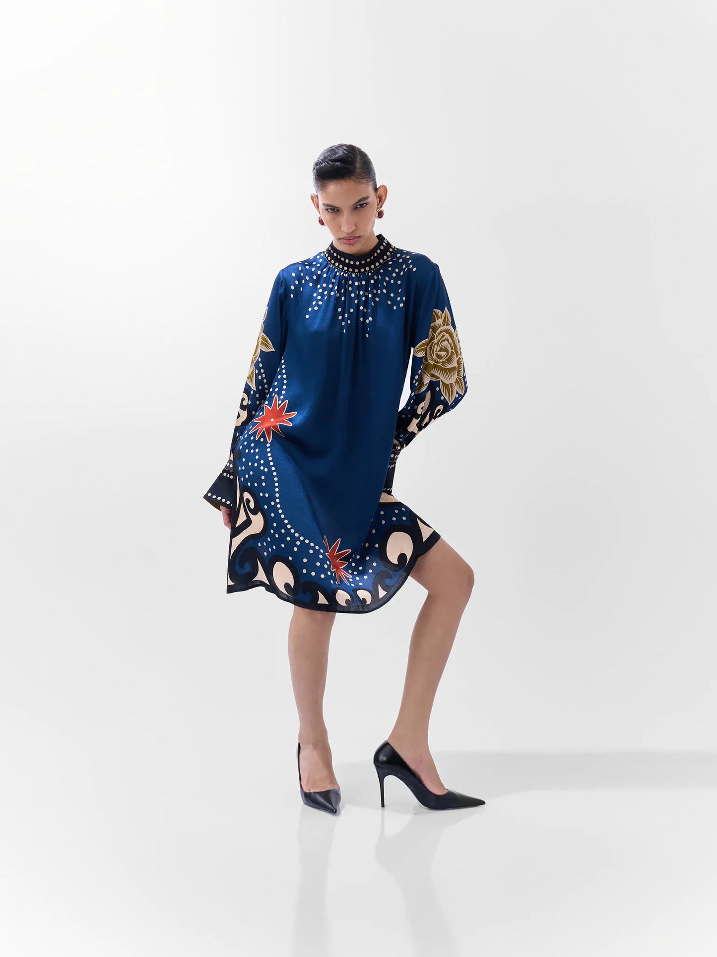 NOIB Dresses Amber Mini Dress in  Old Rose