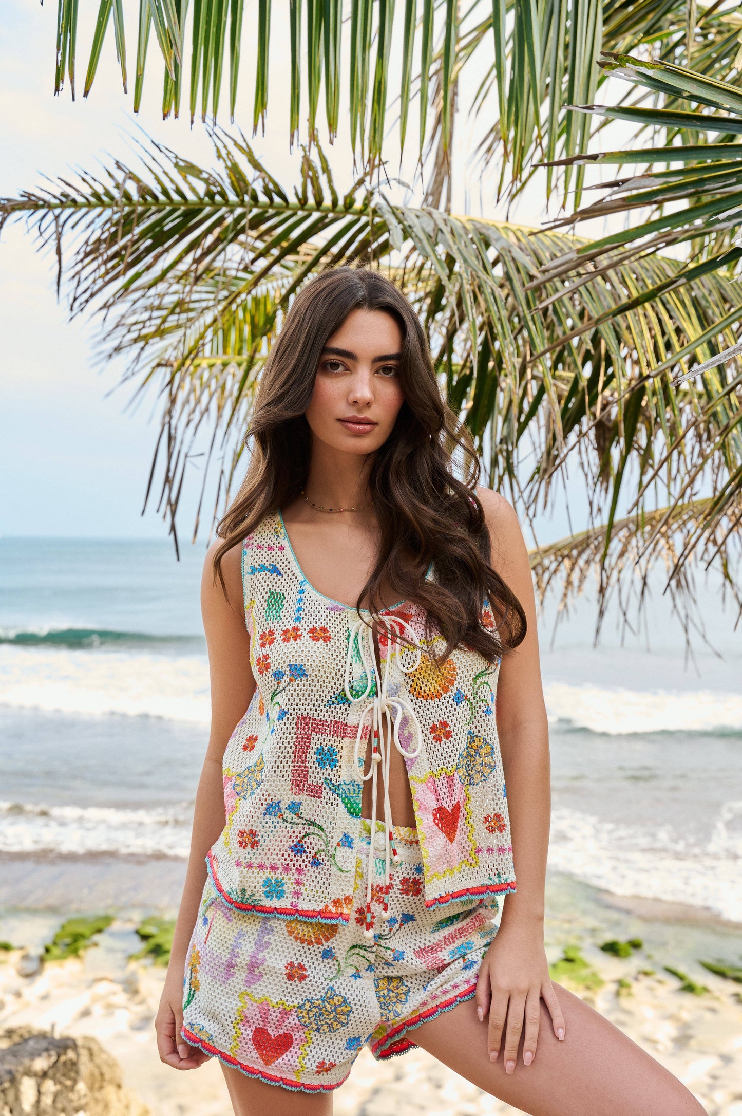 NOIB Shorts Ziva Shorts in Seascape