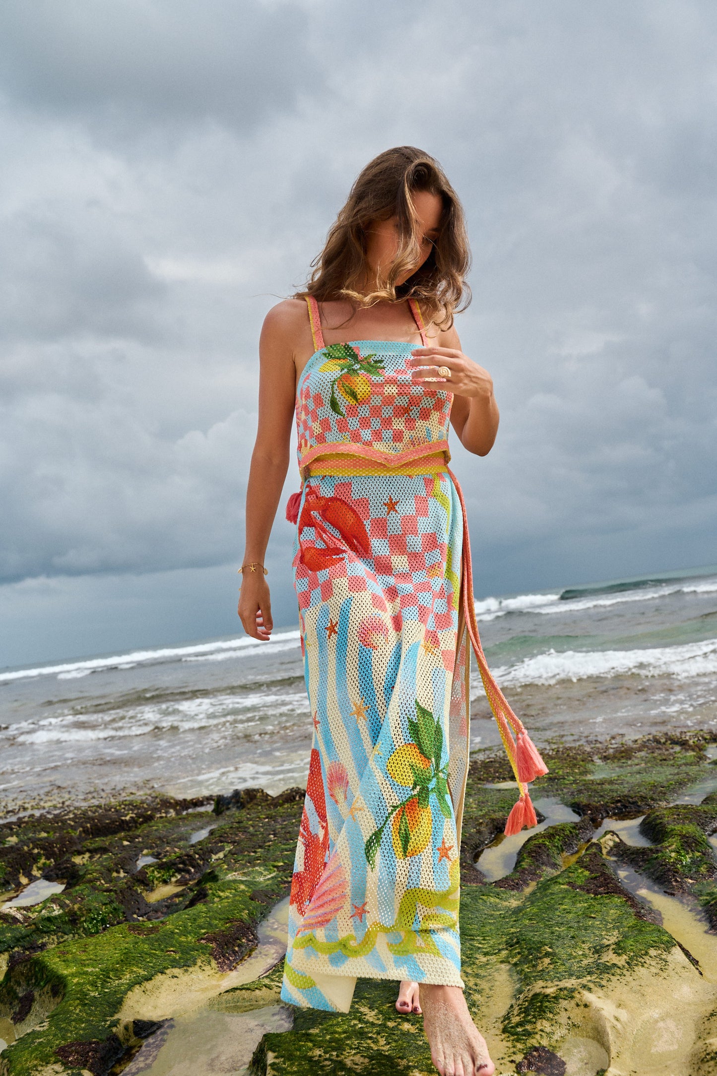NOIB Skirts Magda Skirt in Summer Zest