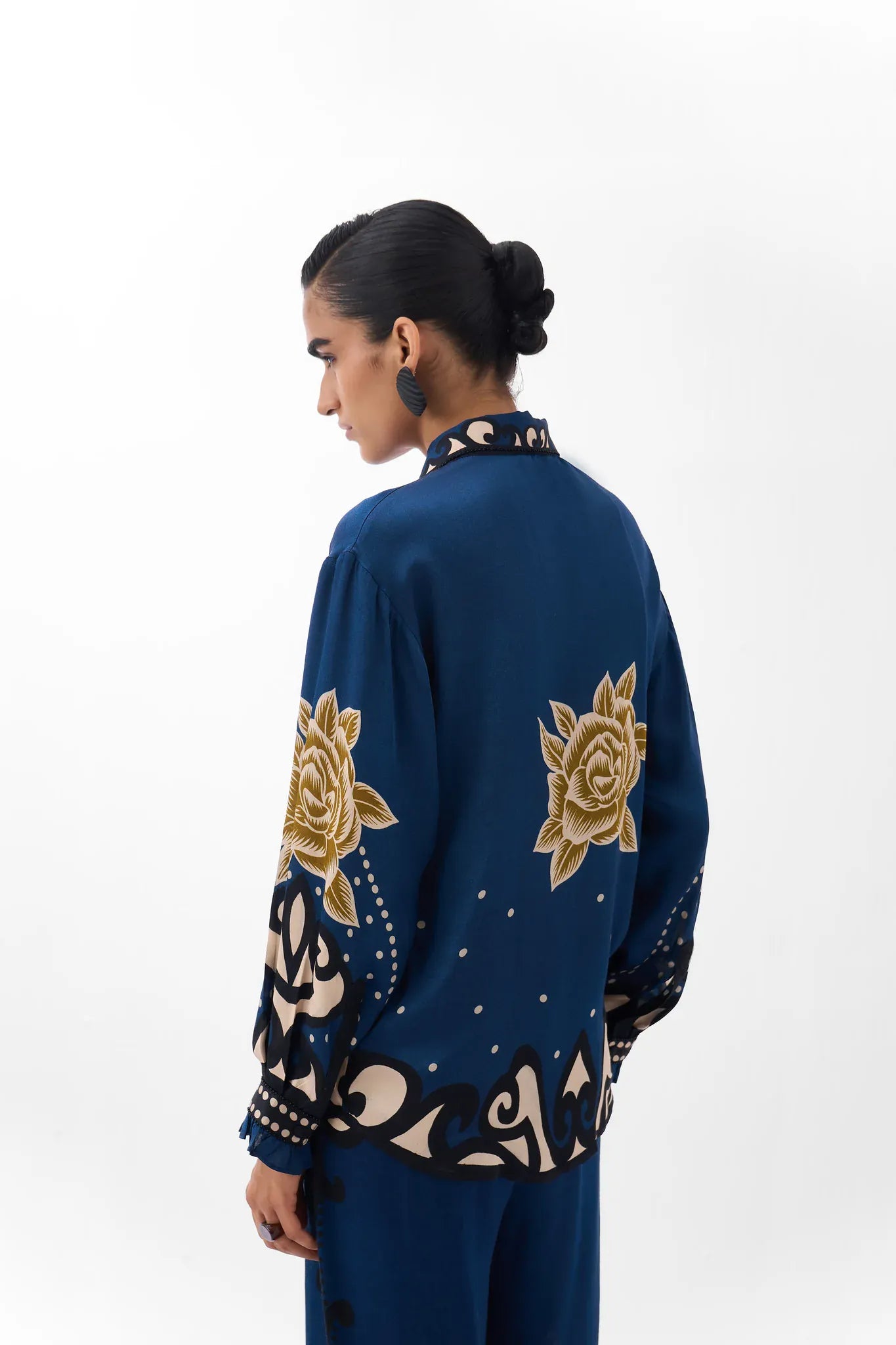 NOIB Tops Iris Shirt in Old Rose