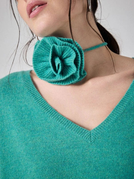 NOT SHY Accessories Paloma Cashmere Flower