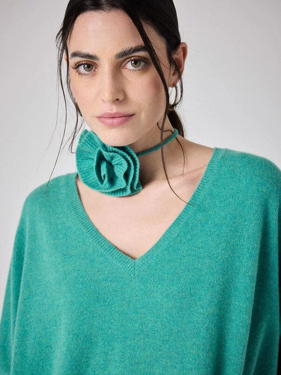 NOT SHY Accessories Paloma Cashmere Flower